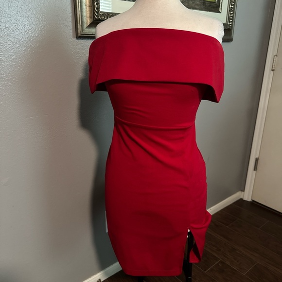 Honey and Rosie Dresses & Skirts - Honey and Rosie Strapless Red Dress